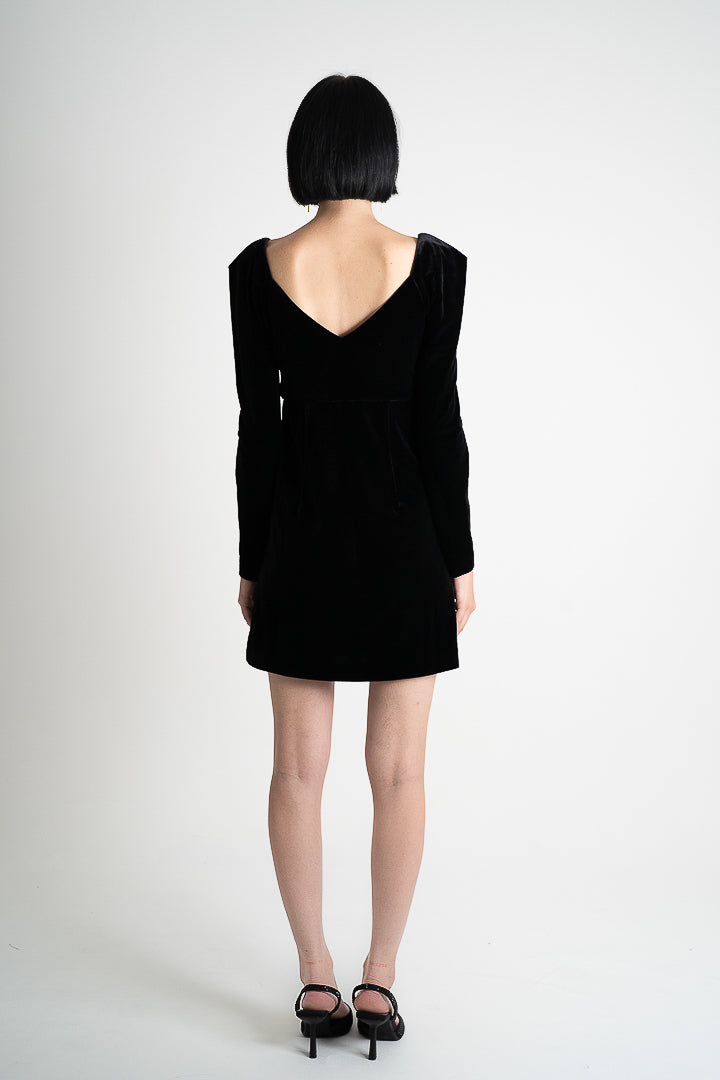 Square Neck Raglan Sleeve Dress
