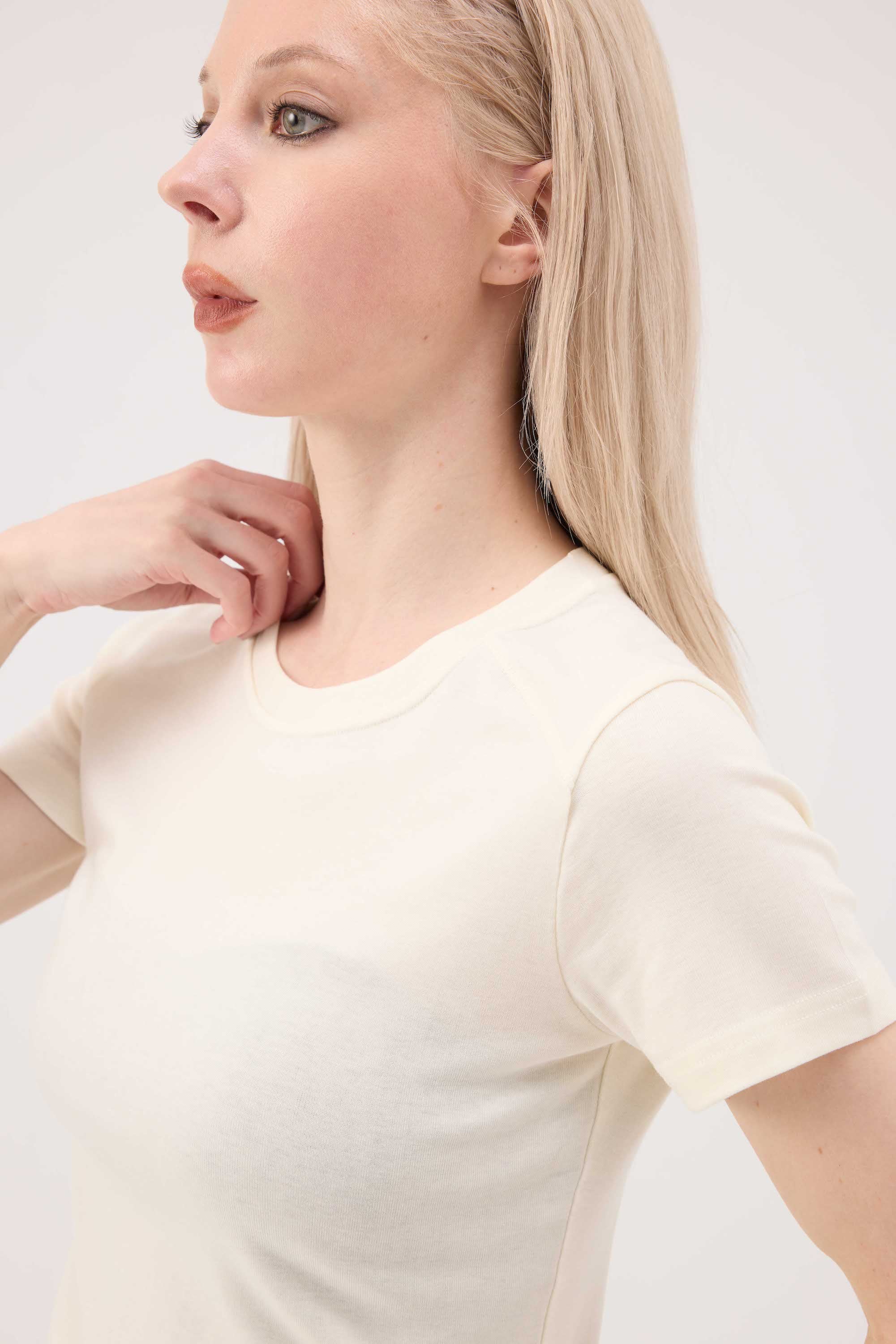EcoSense Lyocell Merino Blend Tee - Black