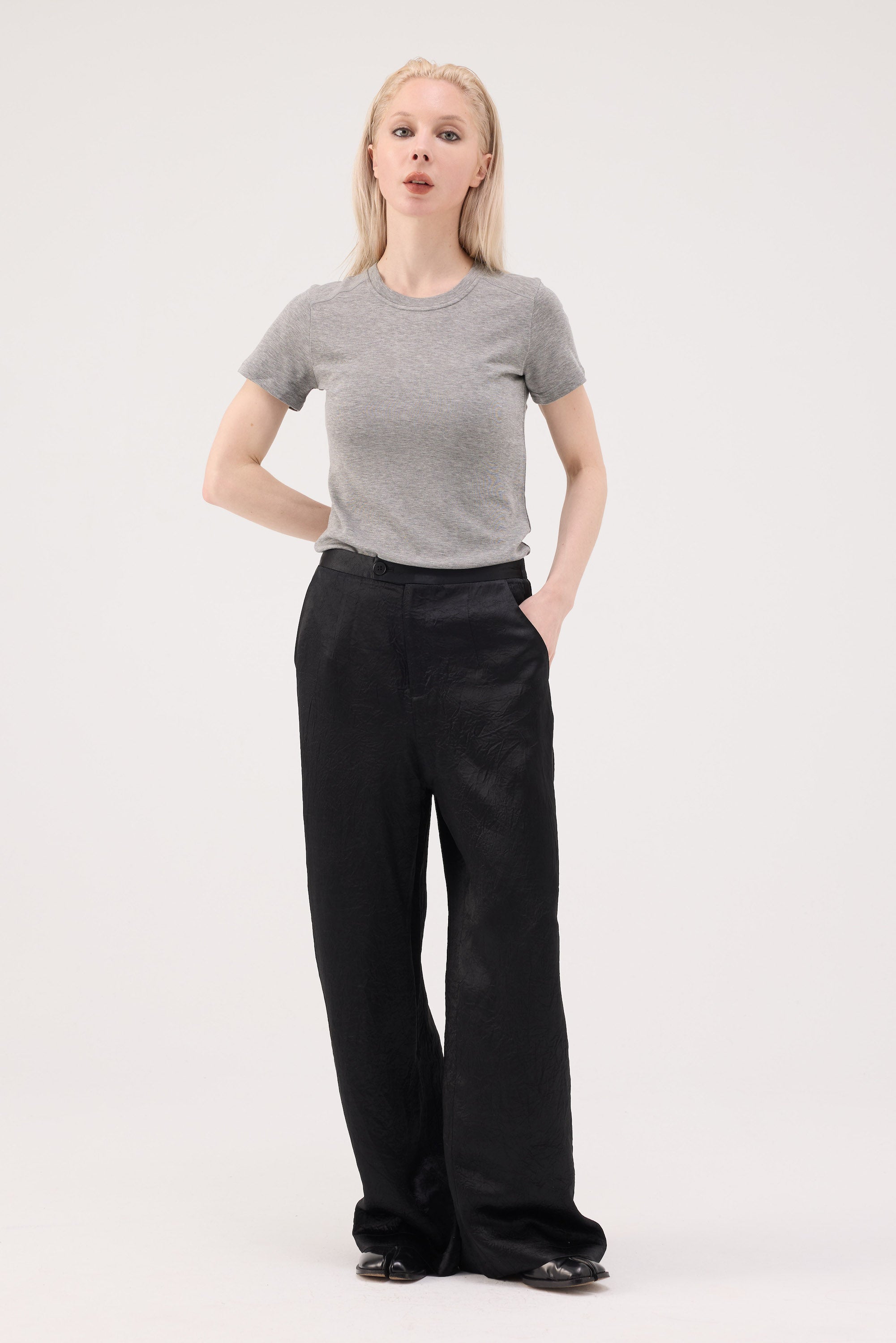 EcoSense Lyocell Merino Blend Tee - White