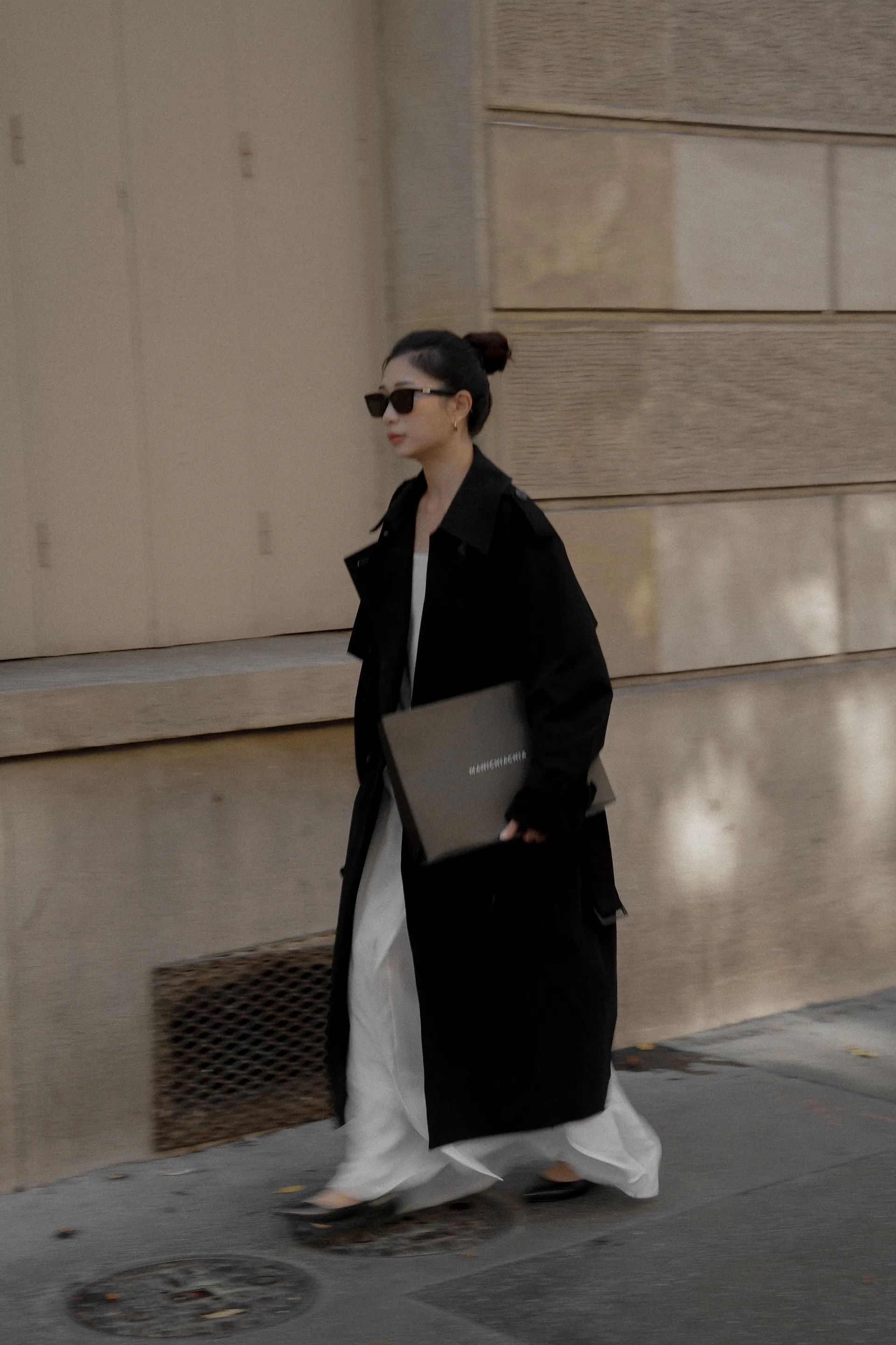 Gender Free Trench Coat - Khaki