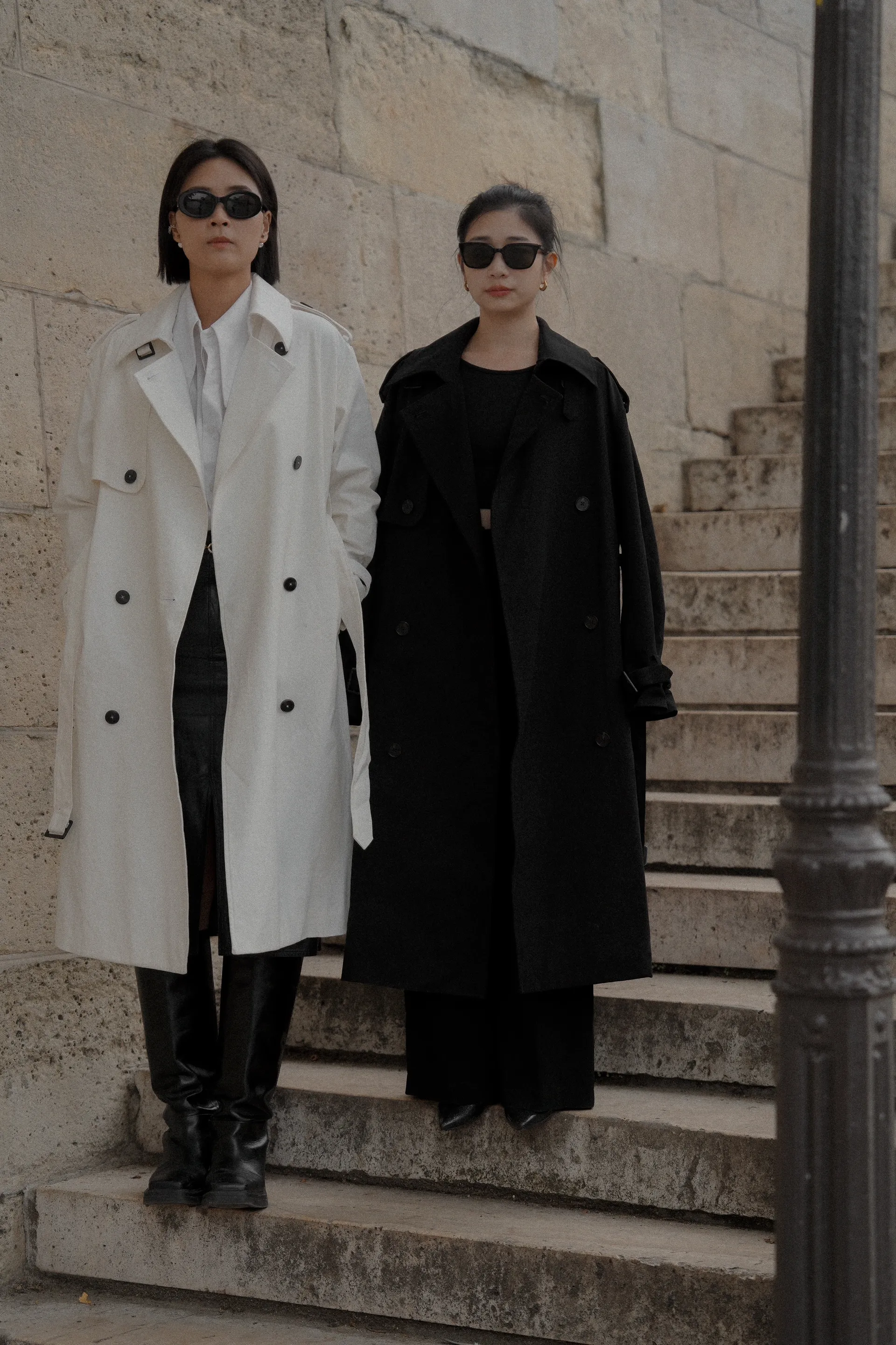 Gender Free Trench Coat - Khaki